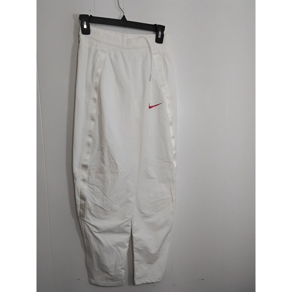 Nike Nylon Jogging Pants White Size XS